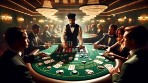 Blackjack Tisch im Casino